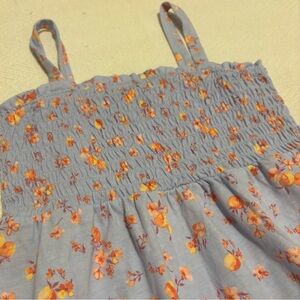 OshKosh B'gosh Floral Camisole in Blue and Orange